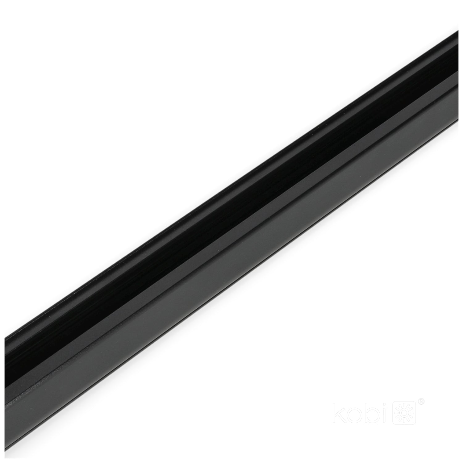 3-circuit track 1m black Kobi