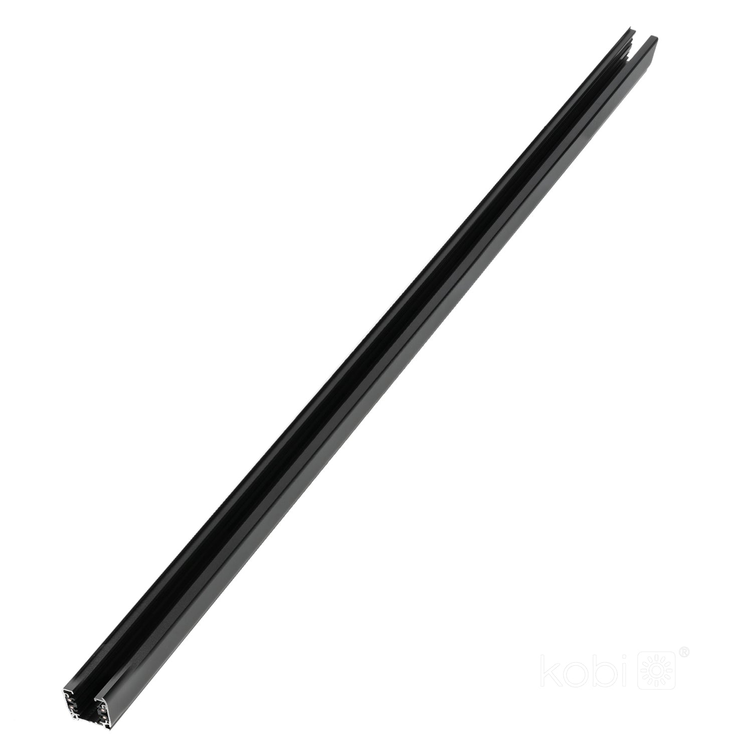 3-circuit track 1m black Kobi