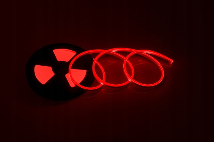 LED NEON FLEX IP65 CZERWONA 5M 11W/M