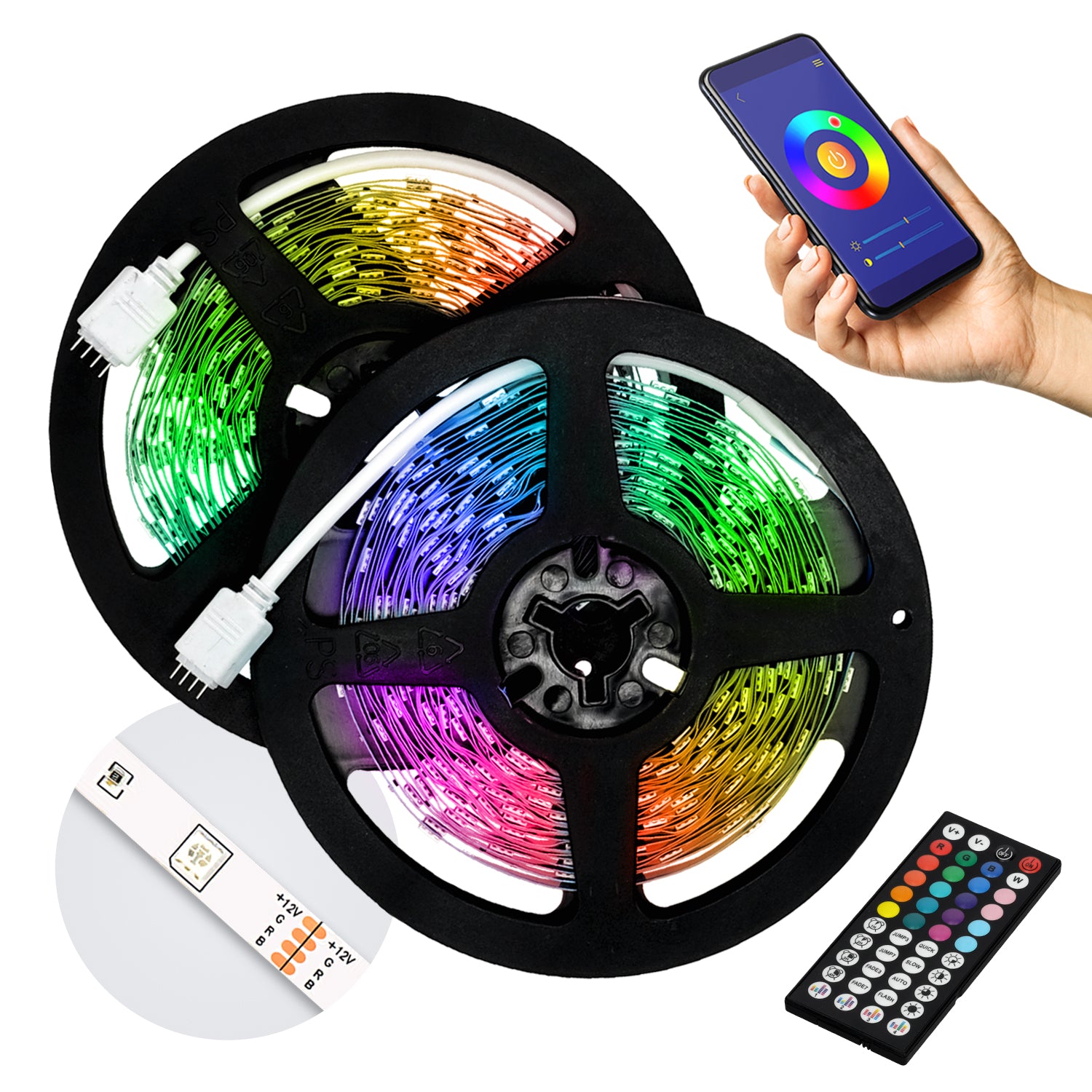 LED strip PLAY SET 15m RGB IP20 Kobi Design