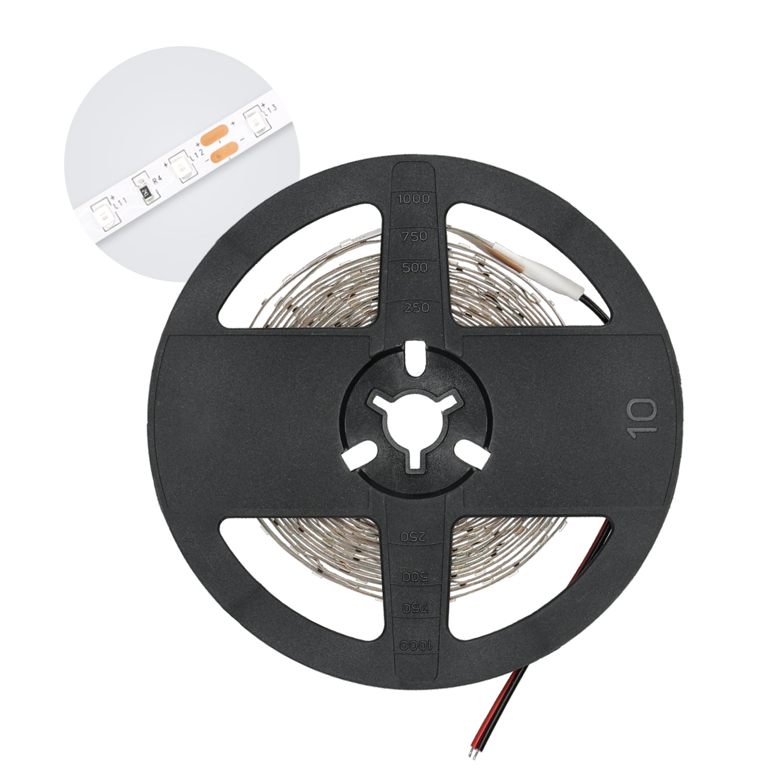 LED strip TRAMO 300 2835 5m green IP20 Kobi