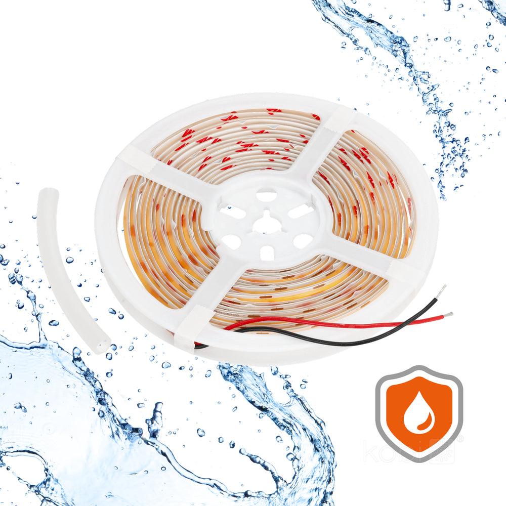 LED strip TRAMO 320 COB 5m 3000K IP65 Kobi Premium