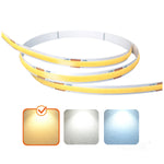 LED stripe TRAMO 320 COB 5m 3000K 24V IP65 Kobi Premium