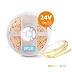 LED stripe TRAMO 320 COB AMBIENT 5m 6500K 24V IP20 Kobi Premium