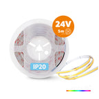 LED stripe TRAMO 672 COB 5m RGB 24V IP20 Kobi Premium