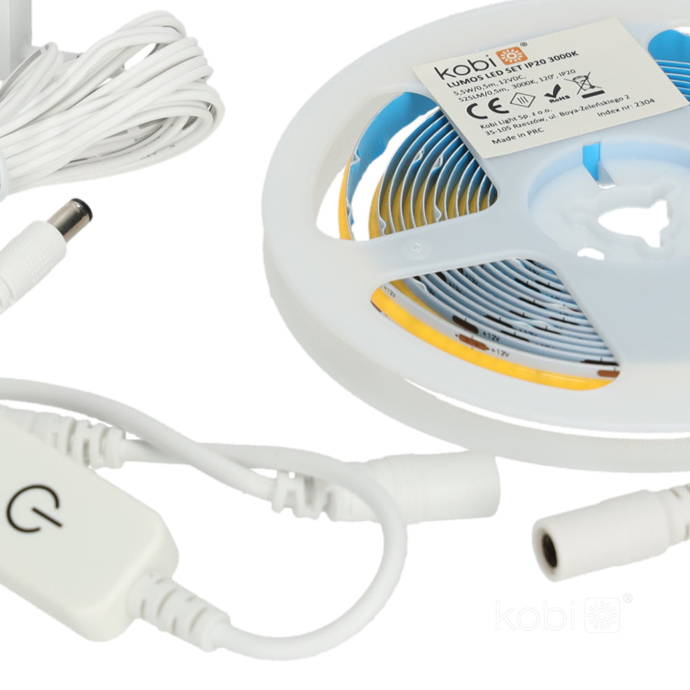 LED stripe LUMOS SET 3m 3000K IP20 Kobi