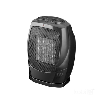 Ceramic fan heater RIN 1500W black Kobi Windstar