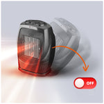 Ceramic fan heater RIN 1500W black Kobi Windstar