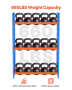 VEVOR Tire Storage Rack, 3-Shelf Tire Holder Holds up to 18 Standard Tires, SPCC-SD Heavy Duty Metal Tire Carrier Stand with Adjustable Spacing for Garage Workshop, 660LBS Loading Capacity