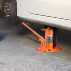 VEVOR Hydraulic Toe Jack, 5 Ton/4536 kg On Toe Toe Jack Lift, 10 Ton/9072 kg On Top Lift Capacity Machine Jack, 0.8-6.8 in/2-17.3 cm Toe Height, 11.3-17.3 in/28.7-43.9 cm Top Height, Air Hydraulic Claw Jack for Machinery, Industry