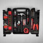 129-Piece DIY Home Repair Tool kit with storage case, SKU: 7096