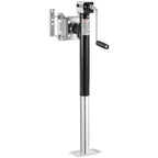 VEVOR Trailer Jack, 5000 lbs Dynamic Load Capacity, Heavy Duty Swivel Bolt-on Trailer Jack, 14.3" Lift Trailer Jack Stand with Handle for RV Trailer, Horse Trailer, Utility Trailer, and Yacht Trailer