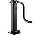 VEVOR Heavy-Duty Trailer Jack, 5443 kg Load Capacity, Sidewind Square Direct Weld-on Trailer Jack with Handle Crank, Adjustable Drop Leg, 674 mm Travel for Lifting RV, Utility, Yacht Trailers