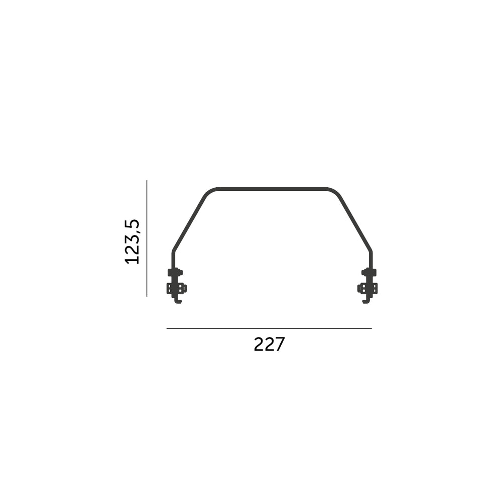 Handle for LED RIO HB 100W/150W/200W Kobi