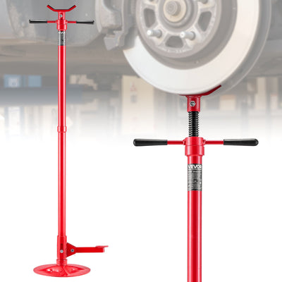 VEVOR Underhoist Support Stand, 3/4 Ton Capacity Under Hoist Jack Stand, Lifting from 1320 mm to 2032 mm, Bearing Mounted Spin Handle, Foot Pedal Adjustment, Stable Base, Support Vehicle Components