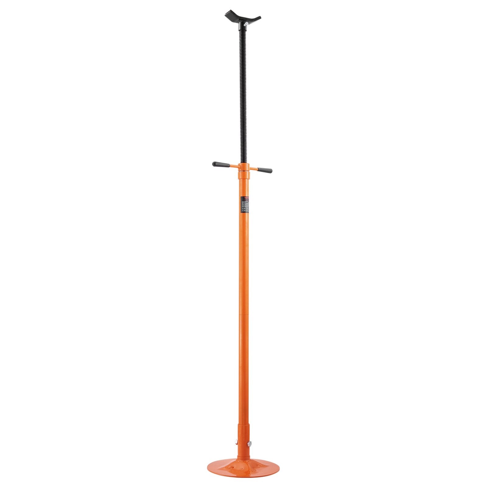 VEVOR Underhoist Support Stand, 3/4 Ton Capacity Under Hoist Jack Stand, Lifting from 52.8 to 76 in, Self-Locking Threaded Screw, Bearing Mounted Spin Handle Pole Jack, Support Vehicle Components