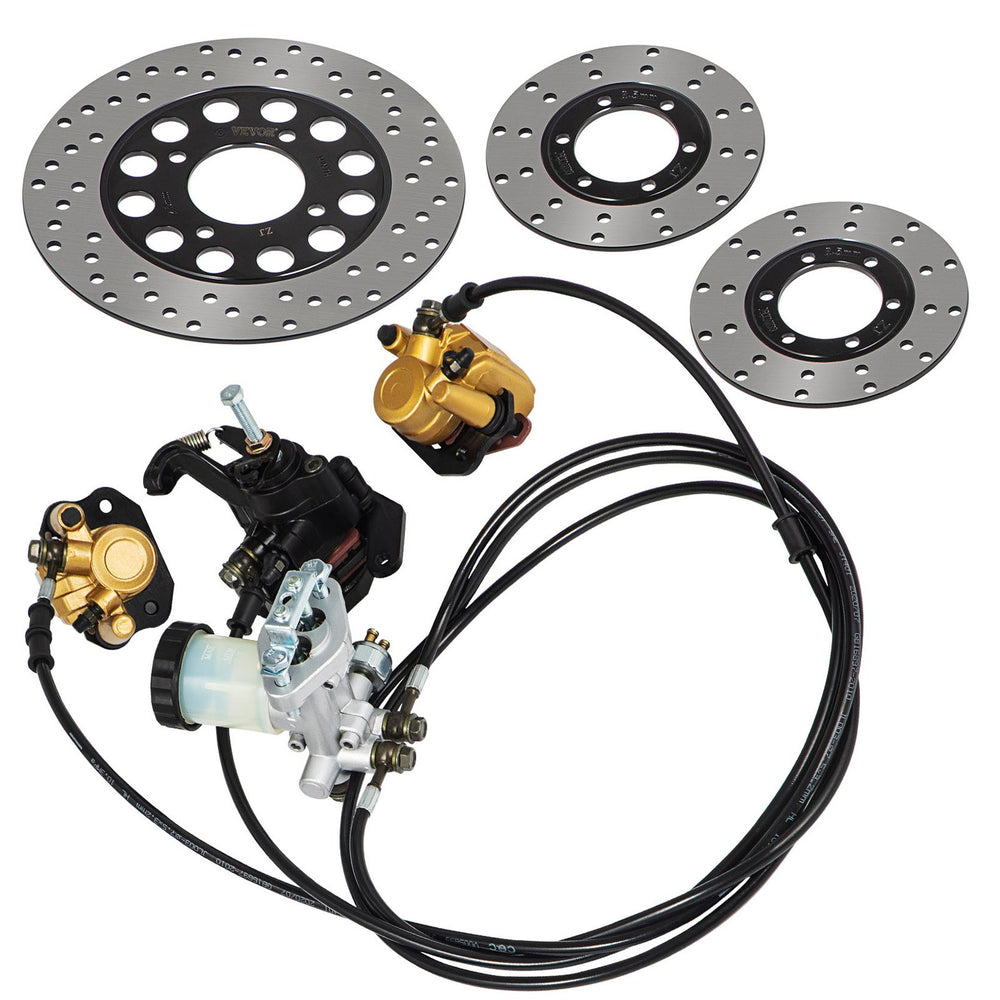 Complete Go-Kart Brake Master Cylinder Kit KD150BRKIT Go Kart
