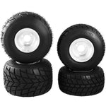 VEVOR Go Kart Wheels Rain Tires Set of 4 Rim & Tyre Durable 10X4.50-5 11x6.0-5