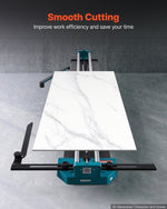 VEVOR 1200MM Tile Cutter, High Precision Manual Ceramic Floor Tiles Tile Cutter, 48 Inch Cutting Machine for Precision Cutting