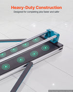 VEVOR 1200MM Tile Cutter, High Precision Manual Ceramic Floor Tiles Tile Cutter, 48 Inch Cutting Machine for Precision Cutting
