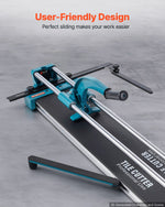 VEVOR 1200MM Tile Cutter, High Precision Manual Ceramic Floor Tiles Tile Cutter, 48 Inch Cutting Machine for Precision Cutting