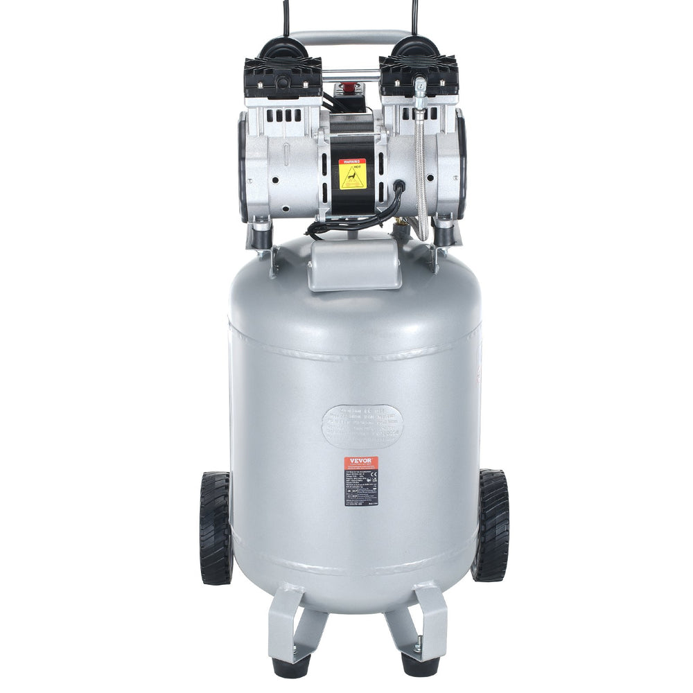 VEVOR 49.2 L Air Compressor 2HP 4 SCFM@90PSI Oil Free Air Compressor 116PSI