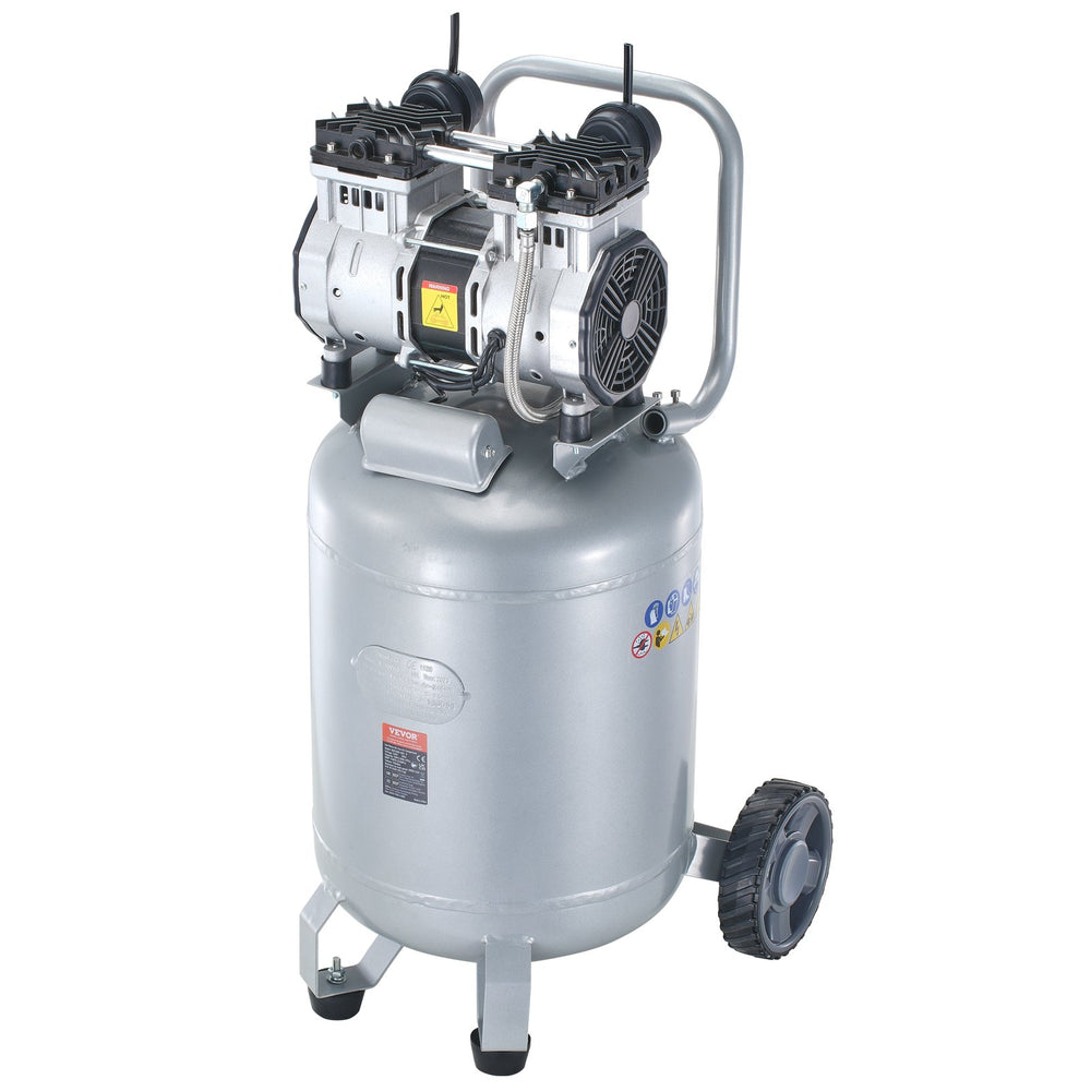 VEVOR 49.2 L Air Compressor 2HP 4 SCFM@90PSI Oil Free Air Compressor 116PSI