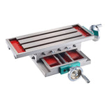 VEVOR Milling Table 17.7×6.7Inch (450 x 170 mm) Compound Slide Milling Table 30KG Multifunction Worktable Cross Milling Machine Compound 2 Axis 4 Ways for All Drill Stands Bench Drilling Milling Machine