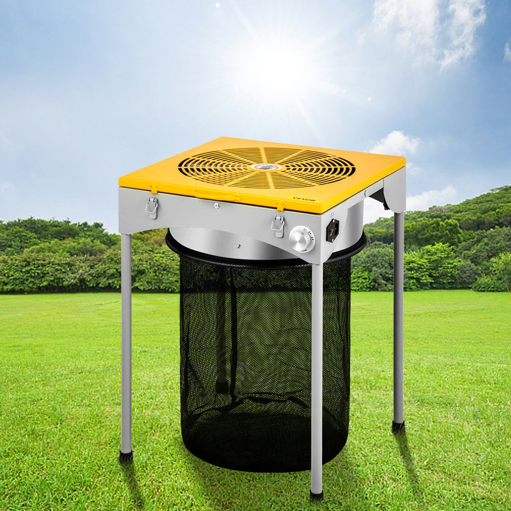 VEVOR 45.7 cm Table Hydroponic 3 Speed Electric Leaf Bud Trimmer Trim Reaper W/ 6 Extra Blades