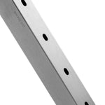 VEVOR Cable Railing Post 36x2x2in/91.4x5.1x5.1 cm Horizontal Hole Deck Railing Post Silver 1Pack