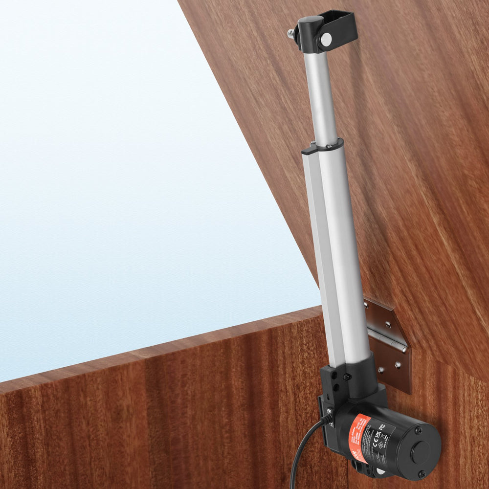 VEVOR 24V Linear Actuator Kit 25.4 cm 2.5 cm/s 99.8 kg/1000N with IP44 Protection