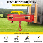 VEVOR 2 Ton Forklift Lifting Hook 4000 LBS/2000KG Capacity Lift Truck Fork Hoist Swivel Hook Mobile Crane Forklift Attachments