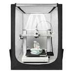 VEVOR 3D Printer Enclosure, Dustproof Waterproof Large Oxford Cloth 3D Printer Tent, Constant Temperature Protective Case with LED Lighting, Compatible with Creality/ELEGOO/Anycubic Popular Models