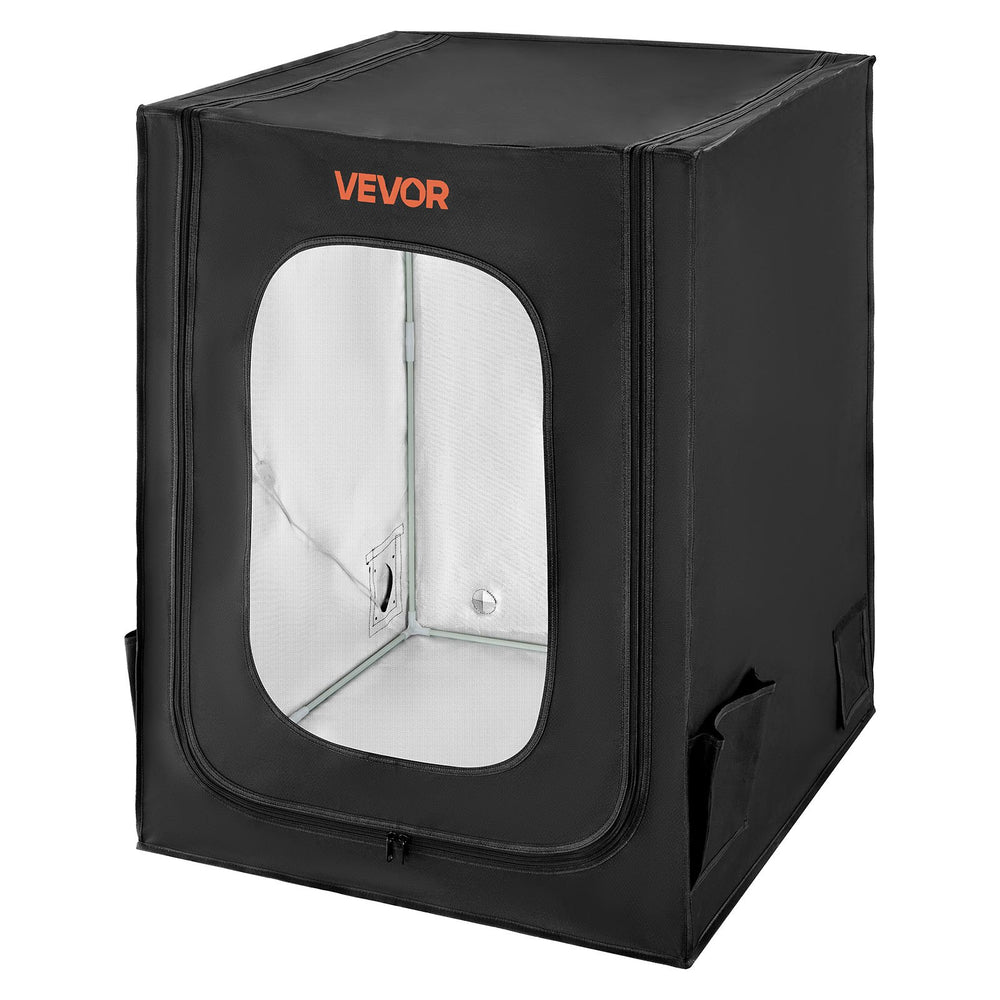 VEVOR 3D Printer Enclosure, Dustproof Waterproof Large Oxford Cloth 3D Printer Tent, Constant Temperature Protective Case with LED Lighting, Compatible with Creality/ELEGOO/Anycubic Popular Models