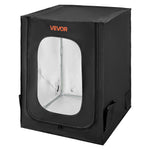 VEVOR 3D Printer Enclosure, Dustproof Waterproof Large Oxford Cloth 3D Printer Tent, Constant Temperature Protective Case with LED Lighting, Compatible with Creality/ELEGOO/Anycubic Popular Models