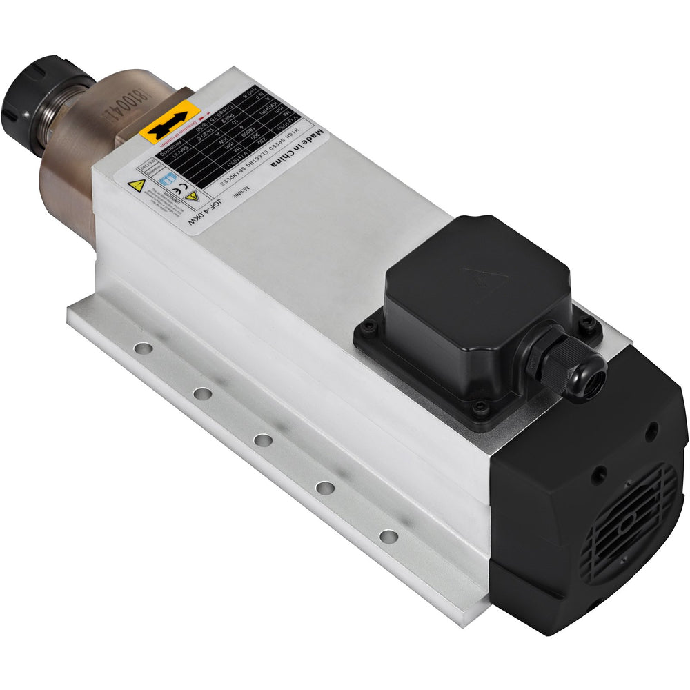VEVOR 4KW ER25 Air Cooled Spindle Motor with 4KW Variable Frequency Drive Inverter VFD Spindle Motor Kit