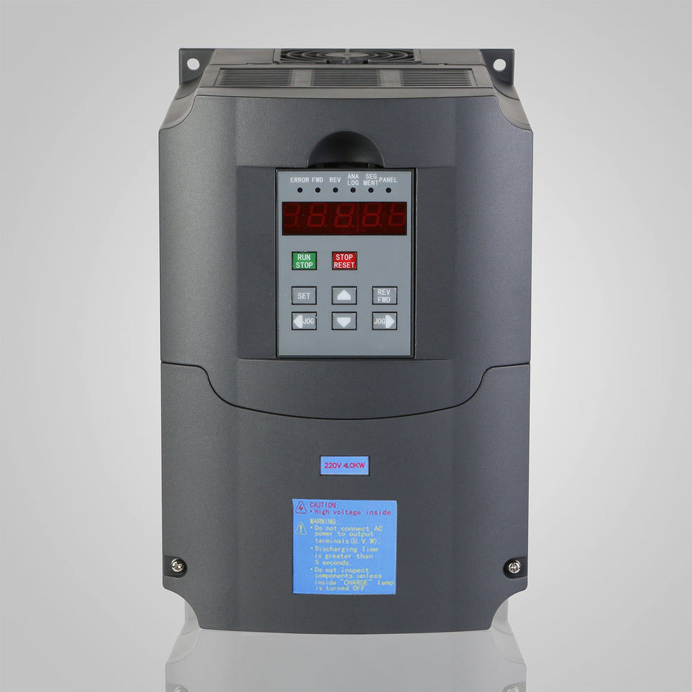 VEVOR 4KW ER25 Air Cooled Spindle Motor with 4KW Variable Frequency Drive Inverter VFD Spindle Motor Kit