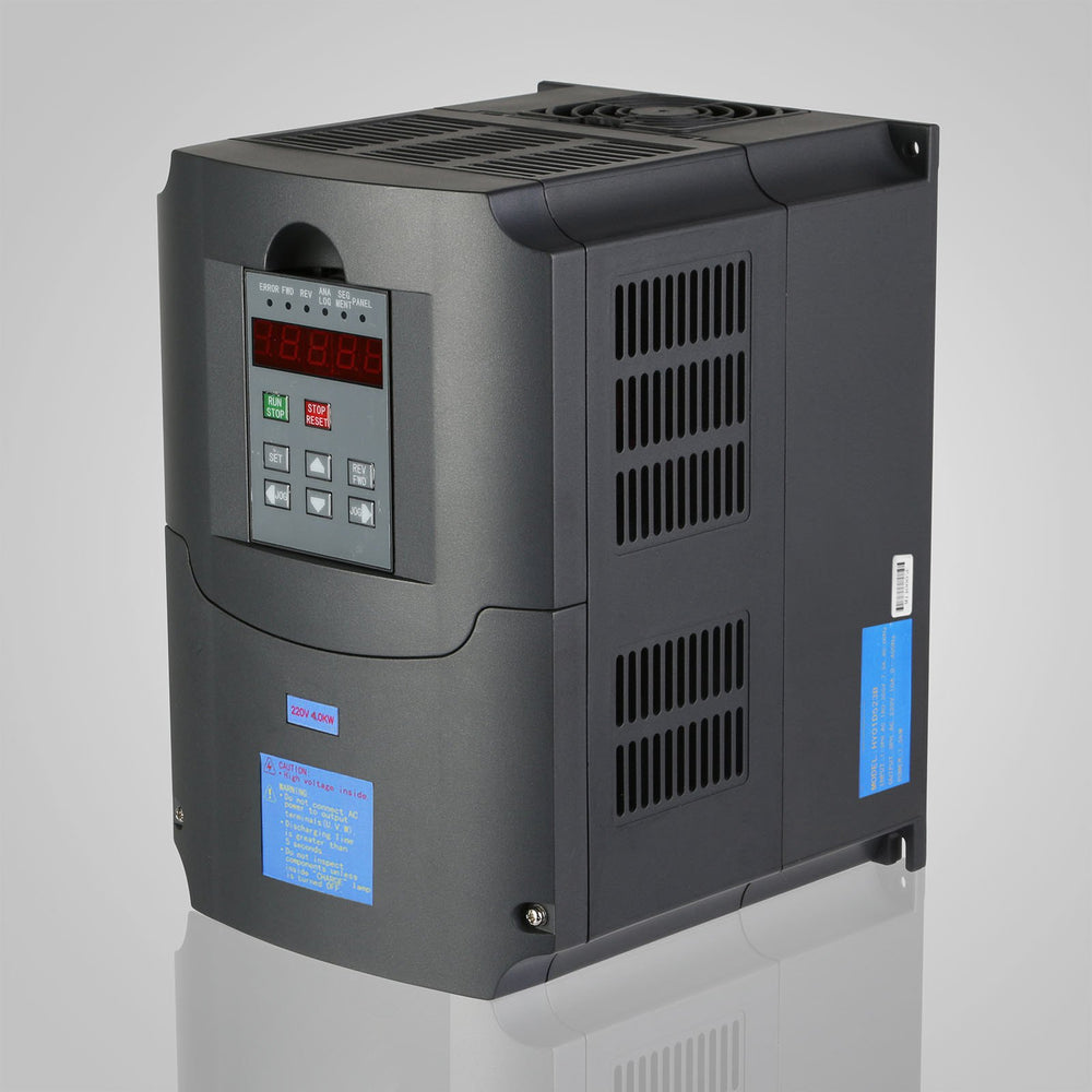 VEVOR 4KW ER25 Air Cooled Spindle Motor with 4KW Variable Frequency Drive Inverter VFD Spindle Motor Kit