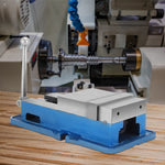 VEVOR 15.2 cm Powerful Precise Clamping Vice, 26.9 kg Vice Machine Vice Precision Vice Accessory Set, 4.4 cm Jaw Precise Clamping Lock Table Vice