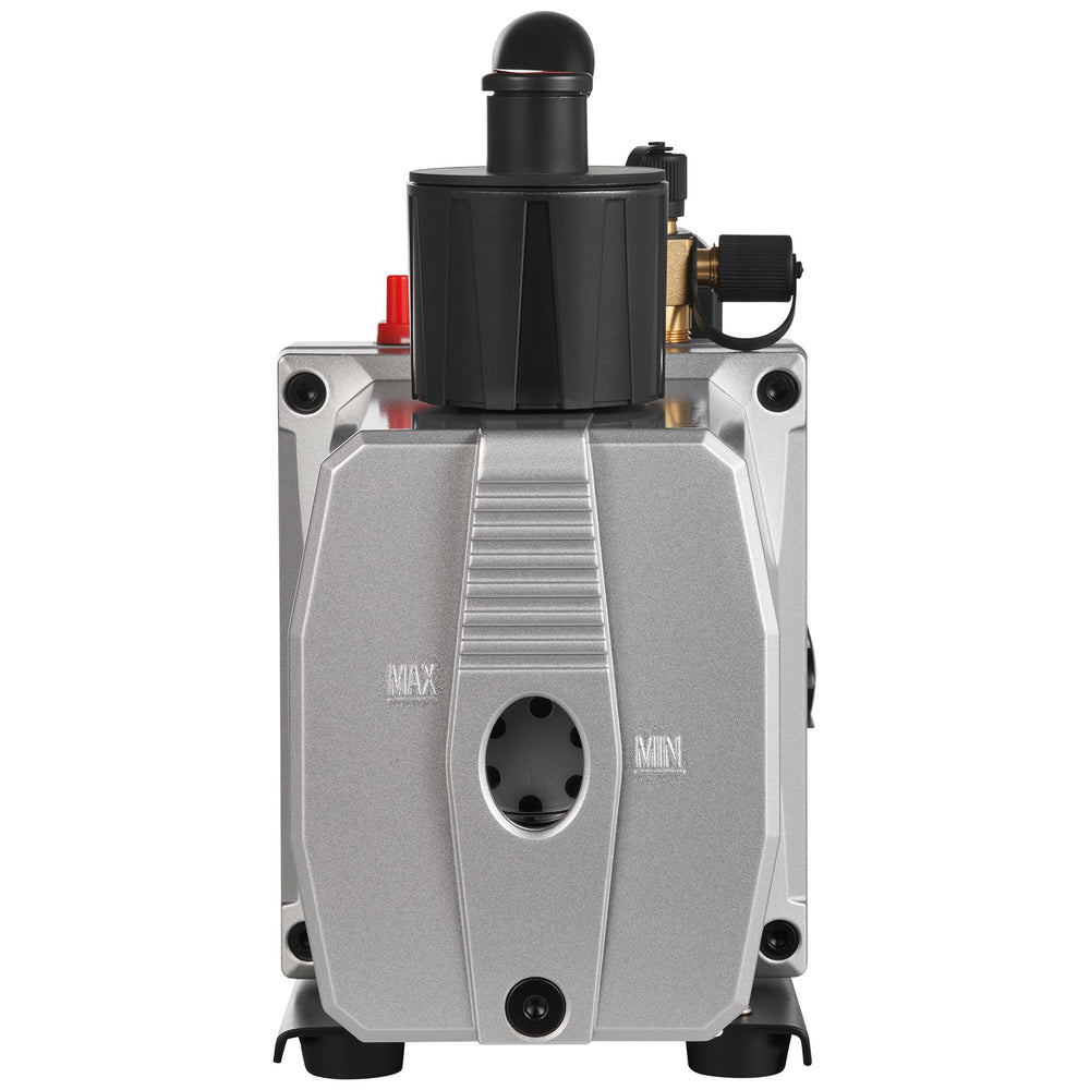 VEVOR 483 L/min(8 CFM) Two-Stage Rotary Vane Professional Vacuum Pump 15 Micron 559W(3/4 HP)