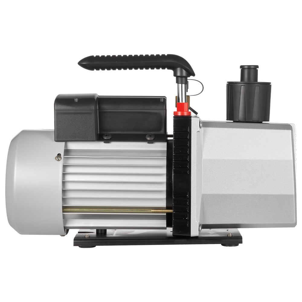 VEVOR 483 L/min(8 CFM) Two-Stage Rotary Vane Professional Vacuum Pump 15 Micron 559W(3/4 HP)