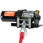 VEVOR Electric Winch ATV UTV 1814.4 kg Steel Cable IP55 Waterproof Remote Control