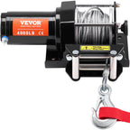 VEVOR Electric Winch ATV UTV 1814.4 kg Steel Cable IP55 Waterproof Remote Control