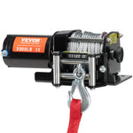 VEVOR Electric Winch ATV UTV 1360.8 kg Steel Cable IP55 Waterproof Wired Control