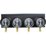 VEVOR Fuel Vacuum Carburetor Synchronize Tool Kit Fuel Vacuum Carburetor Synchronizer carb sync Gauge Set with Rubber Hose