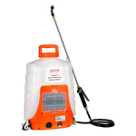 VEVOR Battery Powered Backpack Sprayer 15.1 L Tank 0-90 PSI Adjustable Pressure