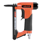 VEVOR Pneumatic Staple Gun, 20 Gauge Long-Nose Upholstery Stapler for 50 Series Fine Wire Staples 12.8mm Crown 6mm-16mm Length, Max 110PCS Loading Air Staple Gun for Upholstering, Woodworking, DIY