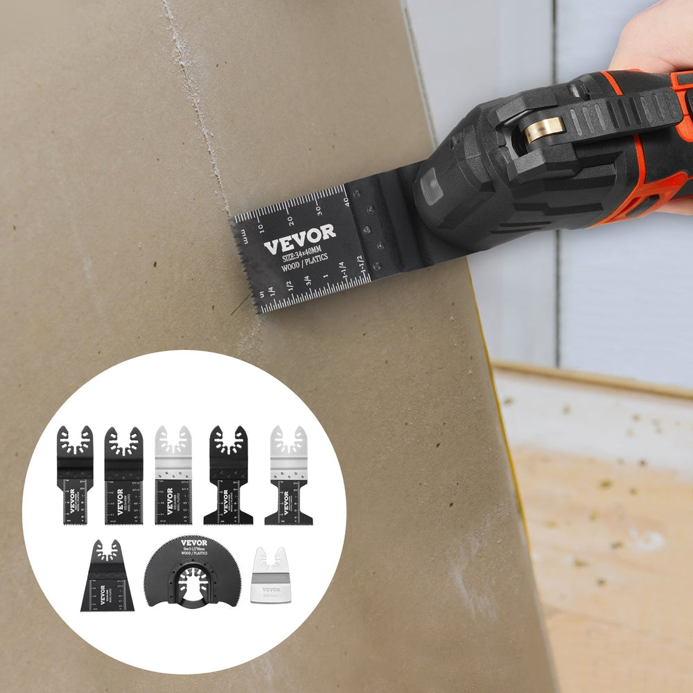VEVOR 30PCS Multi Tool Blades Kits 8 Types Fit Dewalt Bosch Hitachi Chicago