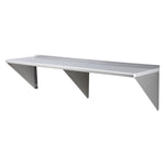 VEVOR 72" x 18" Stainless Steel Wall Mounted Shelf Kitchen Restaurant Shelving