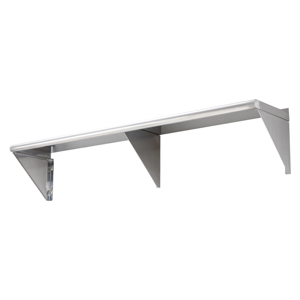 VEVOR 72" x 18" Stainless Steel Wall Mounted Shelf Kitchen Restaurant Shelving